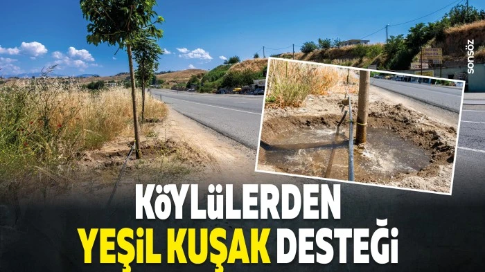 K&ouml;yl&uuml;lerden Yeşil Kuşak desteği