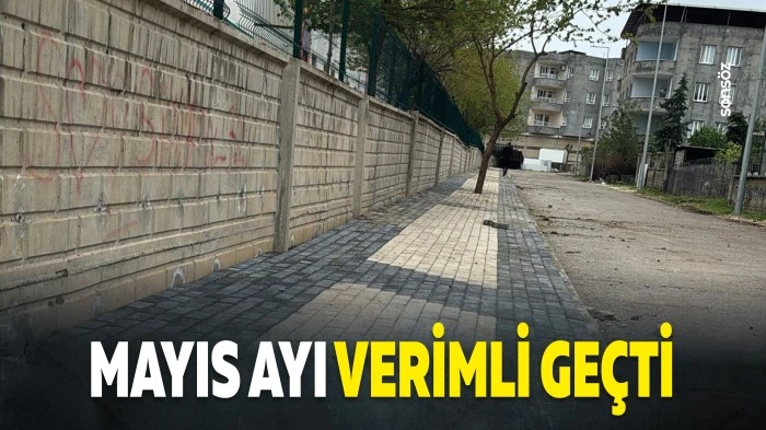 Mayıs ayı verimli ge&ccedil;ti