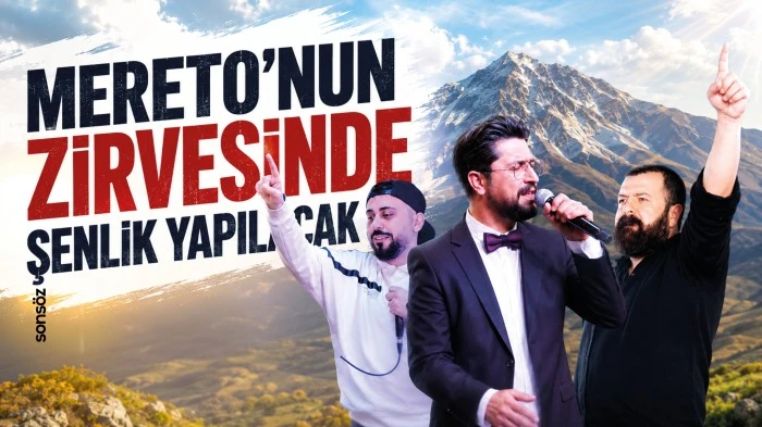 Mereto&rsquo;nun zirvesinde şenlik yapılacak