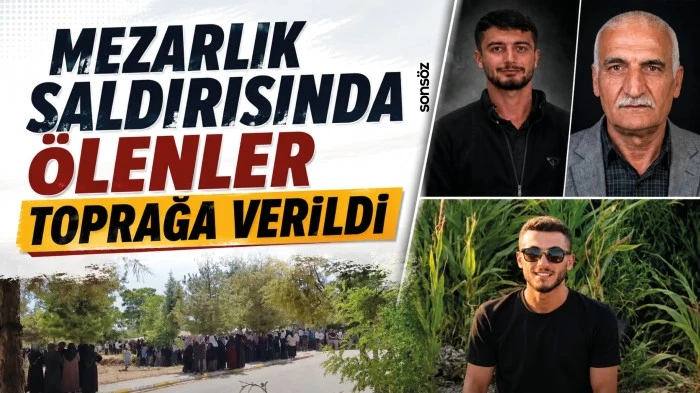 Mezarlık saldırısında &ouml;lenler toprağa verildi