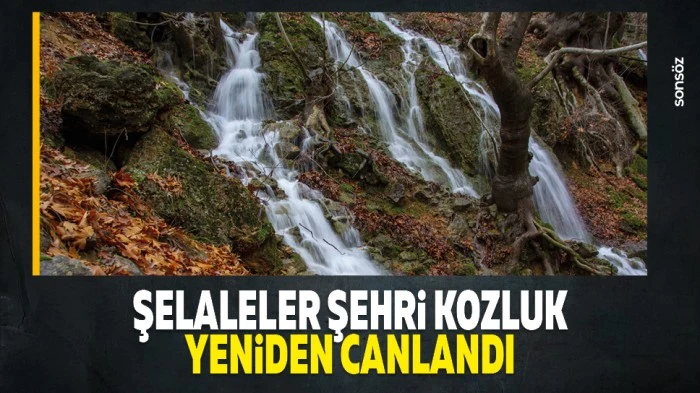 Şelaleler şehri Kozluk yeniden canlandı