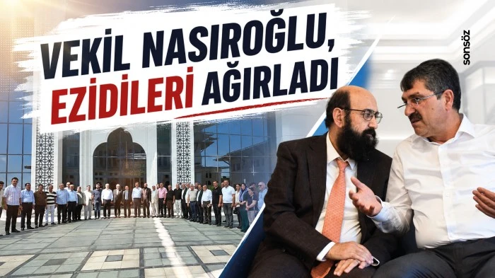 Vekil Nasıroğlu, Ezidileri ağırladı