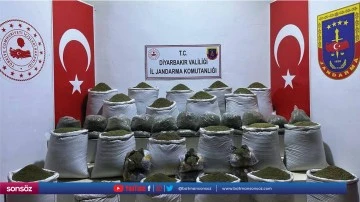 1 ton 23 kilogram esrar ele ge&ccedil;irildi