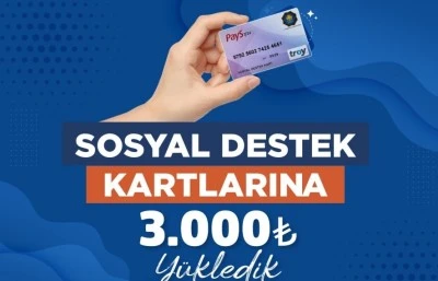 10 bin 793 kişiye sosyal destek &ouml;demesi