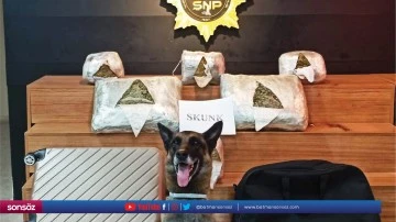 10 kilo 600 gram uyuşturucu ele ge&ccedil;irildi