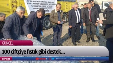 100 &ccedil;ift&ccedil;iye fıstık gibi destek&hellip;