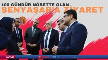 100 g&uuml;nd&uuml;r n&ouml;bette olan Şenyaşar&rsquo;a ziyaret