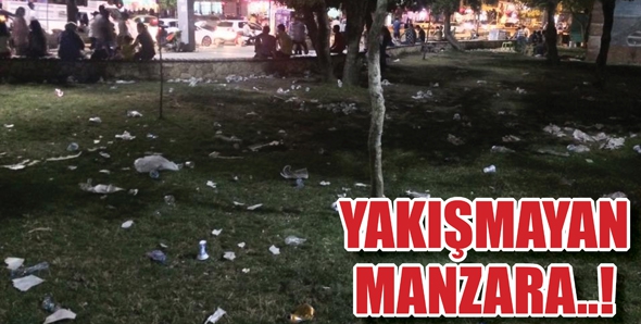 YAKIŞMAYAN MANZARA..!