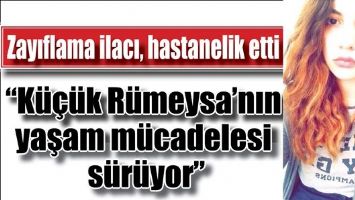 ZAYIFLAMA İLACI, HASTANELİK ETTİ