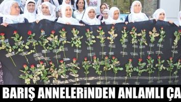 BARIŞ ANNELERİNDEN ANLAMLI &Ccedil;AĞRI