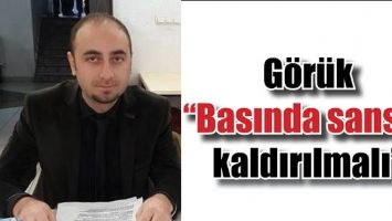 G&Ouml;R&Uuml;K &ldquo;BASINDA SANS&Uuml;R KALDIRILMALI&rdquo;