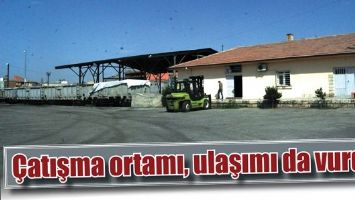 &Ccedil;ATIŞMA ORTAMI, ULAŞIMI DA VURDU!