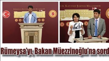 R&Uuml;MEYSA&rsquo;YI, BAKAN M&Uuml;EZZİNOĞLU&rsquo;NA SORDULAR