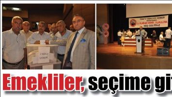 EMEKLİLER, SE&Ccedil;İME GİTTİ
