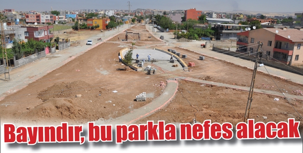 BAYINDIR, BU PARKLA NEFES ALACAK