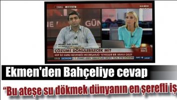 "Bu ateşe su d&ouml;kmek d&uuml;nyanın en şerefli işidir"