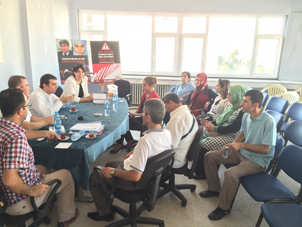 HDP&rsquo;Lİ VEKİLLER, MAZLUM DER&rsquo;DEYDİ