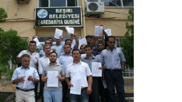 BELEDİYE İŞ&Ccedil;İLERİ HAK ARAYIŞINDA