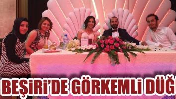BEŞİRİ&rsquo;DE G&Ouml;RKEMLİ D&Uuml;Ğ&Uuml;N