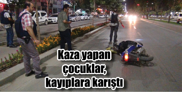 KAZA YAPAN &Ccedil;OCUKLAR, KAYIPLARA KARIŞTI