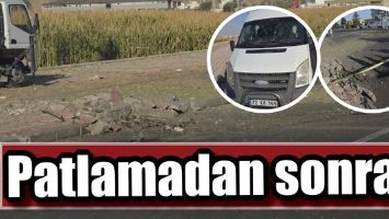 PATLAMADAN SONRA&hellip;
