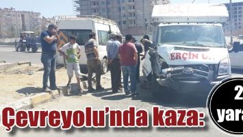 &Ccedil;EVREYOLU&rsquo;NDA KAZA: 2 YARALI