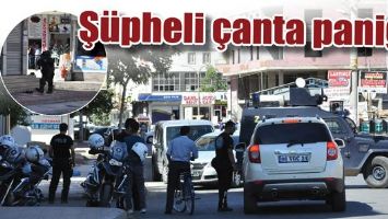 Ş&Uuml;PHELİ &Ccedil;ANTA PANİĞİ!