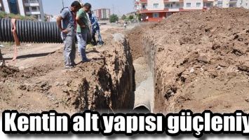 KENTİN ALT YAPISI G&Uuml;&Ccedil;LENİYOR