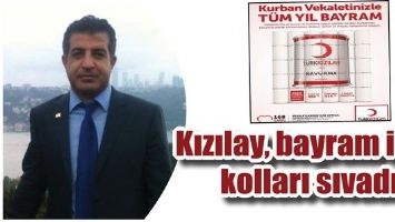 KIZILAY, BAYRAM İ&Ccedil;İN KOLLARI SIVADI