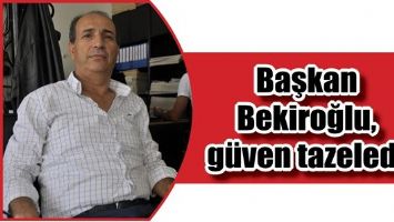 BAŞKAN BEKİROĞLU, G&Uuml;VEN TAZELEDİ