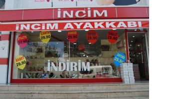 AYAKKABI, İNCİM&rsquo;DEN ALINIR
