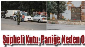 Ş&Uuml;PHELİ KUTU, PANİĞE NEDEN OLDU