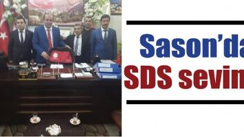 SASON&rsquo;DA SDS SEVİNCİ