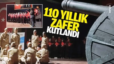 110 yıllık zafer kutlandı
