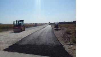 YENİ HAL YOLU ASFALTLANIYOR