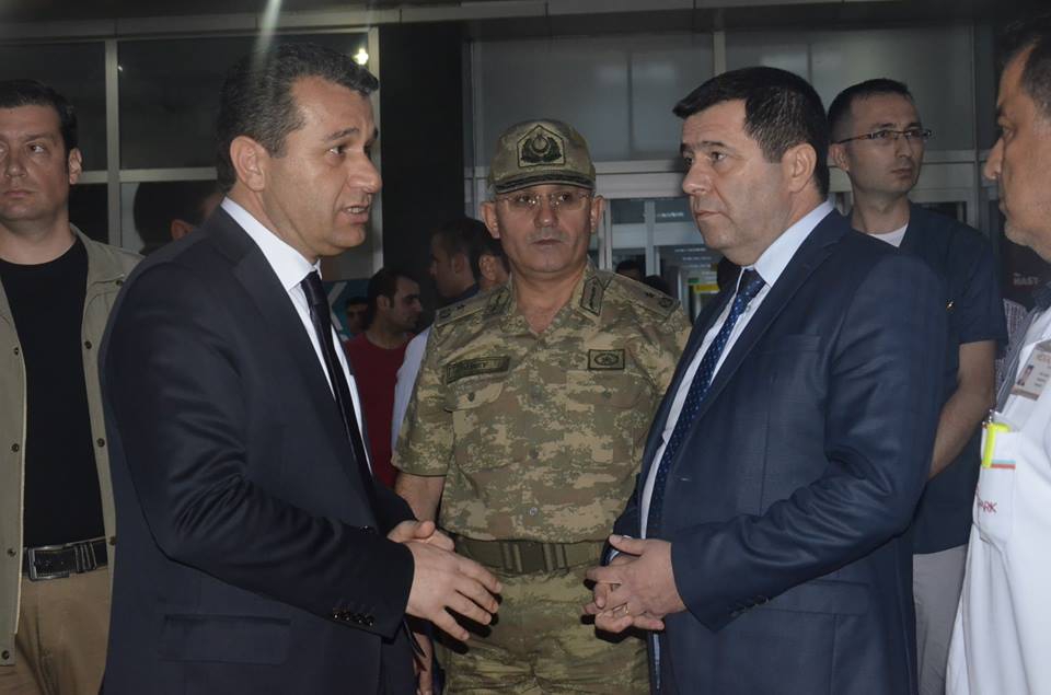 VALİ &Ccedil;ELİK, OLAYLA İLGİLİ A&Ccedil;IKLAMA YAPTI