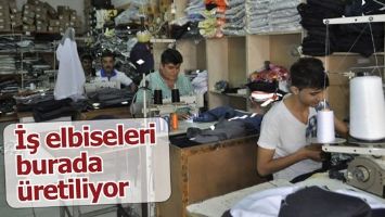 İŞ ELBİSELERİ BURADA &Uuml;RETİLİYOR