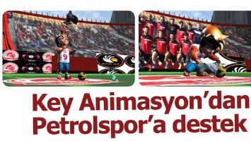 KEY ANİMASYON&rsquo;DAN PETROLSPOR&rsquo;A DESTEK