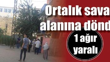 ORTALIK SAVAŞ ALANINA D&Ouml;ND&Uuml;: 1 AĞIR YARALI