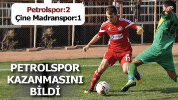 PETROLSPOR KAZANMASINI BİLDİ