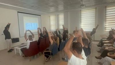 112 &Ccedil;ağrı Merkezine eğitim verildi