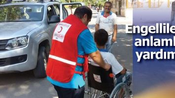 ENGELLİLERE ANLAMLI YARDIM