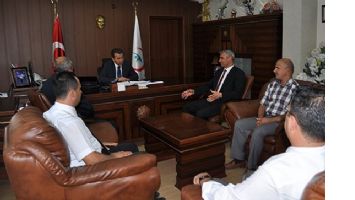 VALİ, SAĞLIKM&Uuml;D&Uuml;R&Uuml;&rsquo;NDEN BRİFİNG ALDI