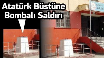 ATAT&Uuml;RK B&Uuml;ST&Uuml;NE BOMBALI SALDIRI
