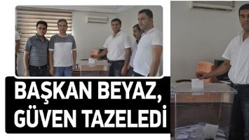 BAŞKAN BEYAZ, G&Uuml;VEN TAZELEDİ
