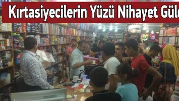 KIRTASİYECİLERİN Y&Uuml;Z&Uuml; NİHAYET G&Uuml;LD&Uuml;