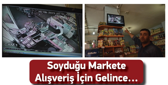 SOYDUĞU MARKETE ALIŞVERİŞ İ&Ccedil;İN GELİNCE&hellip;