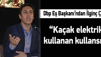 DBP EŞ BAŞKANI&rsquo;NDAN İLGİN&Ccedil; &Ccedil;IKIŞ