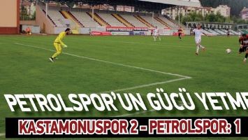 PETROLSPOR&rsquo;UN G&Uuml;C&Uuml; YETMEDİ