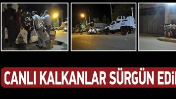 CANLI KALKANLAR S&Uuml;RG&Uuml;N EDİLDİ